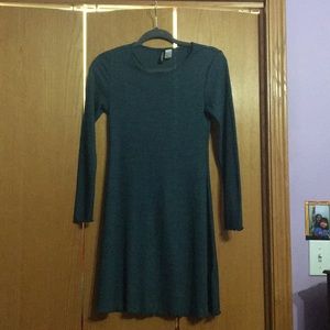 H&M mini long sleeve sweater dress